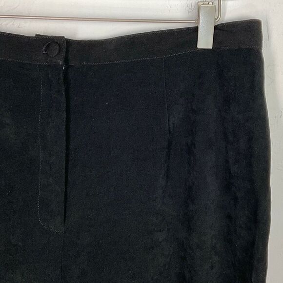 Saint Tropez Carole Little Vintage Faux Suede Pants  16 - Picture 2 of 6